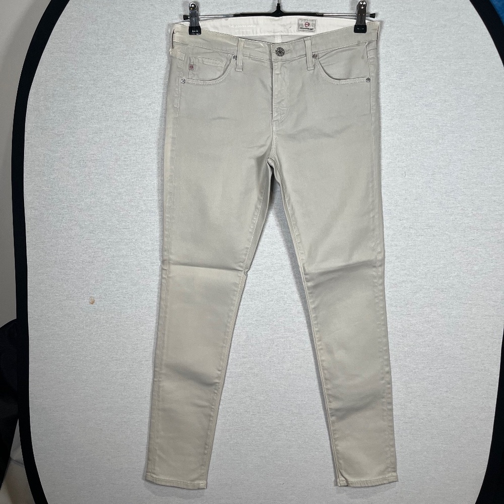 AG Adriano Goldschmied Women's, Legging Ankle Super Skinny Jeans Coated, Size 27